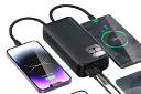 نمای کناری پاور بانک رسی Recci RPB-P38 30000mAh