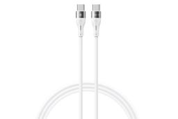 کابل شارژ USB رسی Type-C به Type-C مدل RS11CC با طول 1 متر