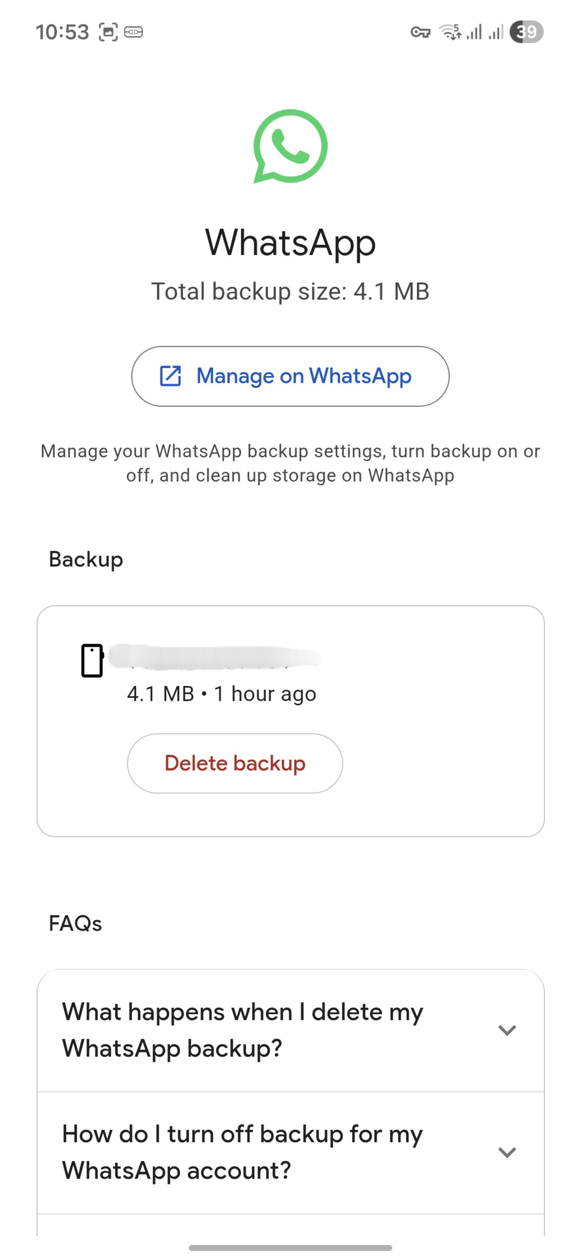 بازیابی پیام‌های واتساپ