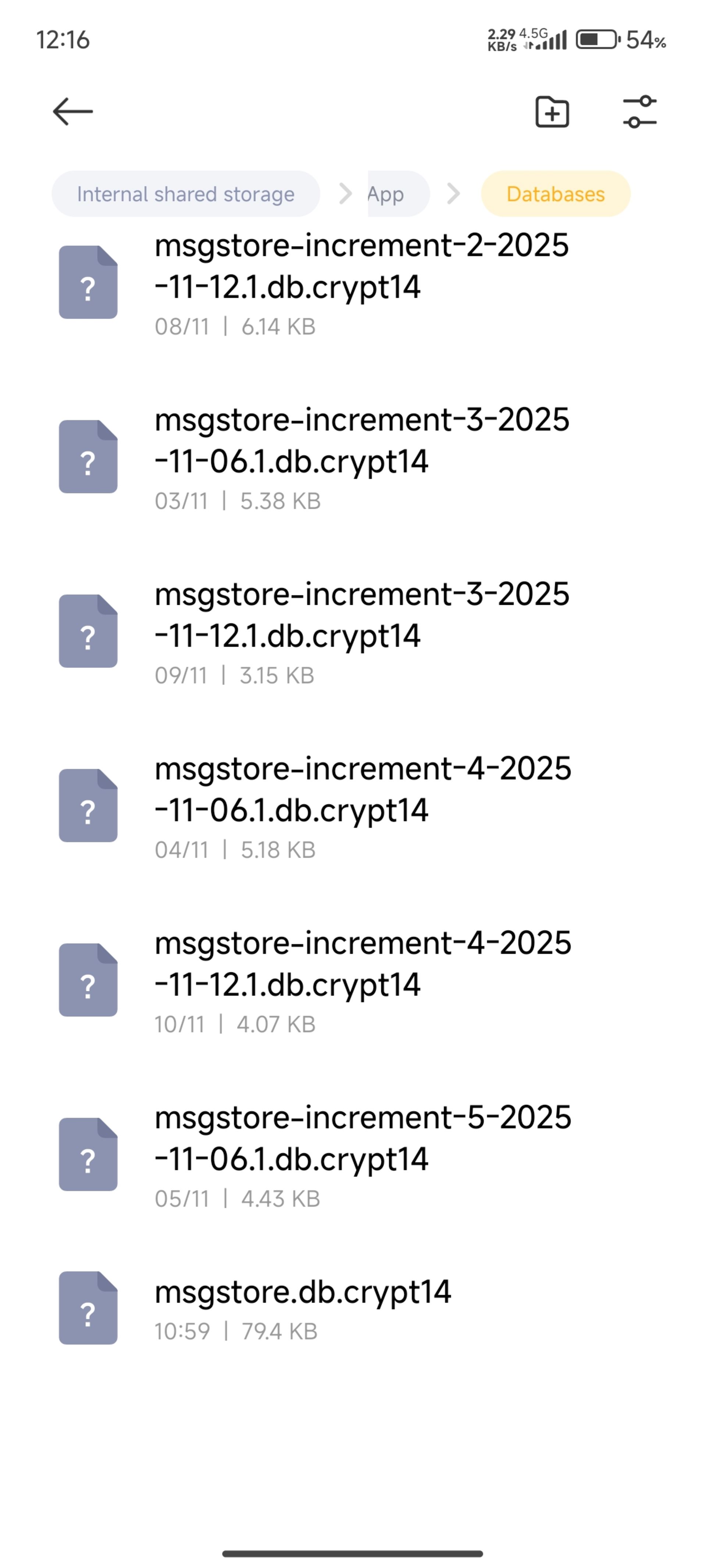بازیابی پیام‌های واتساپ