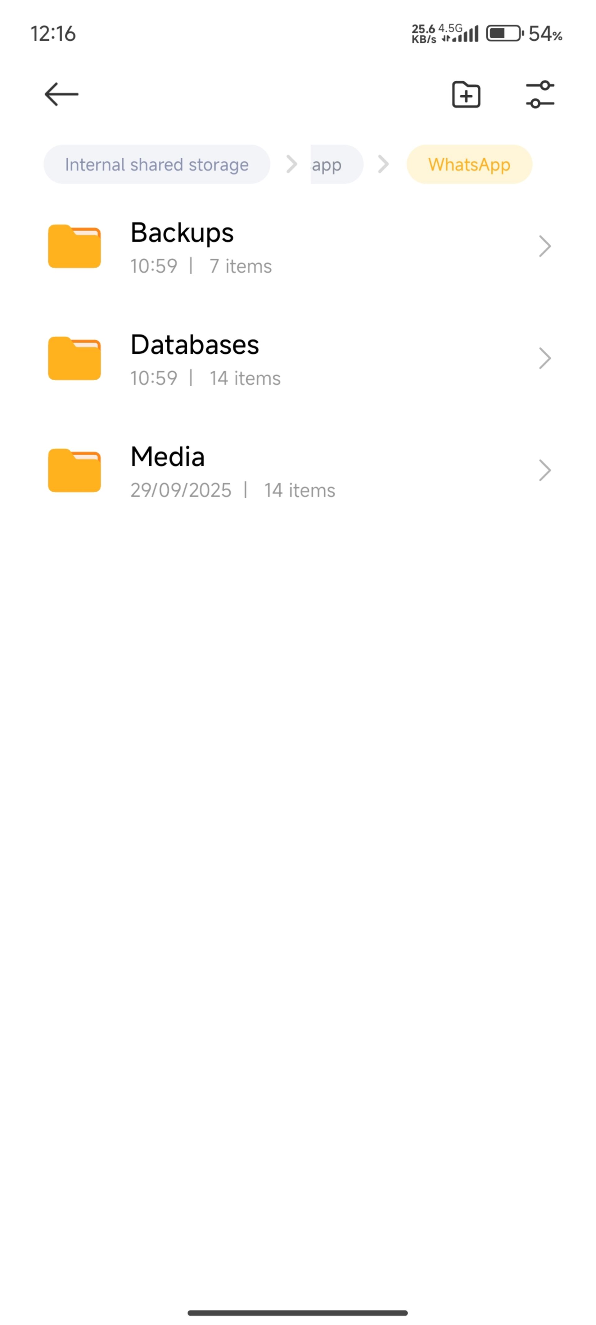 بازیابی پیام‌های واتساپ