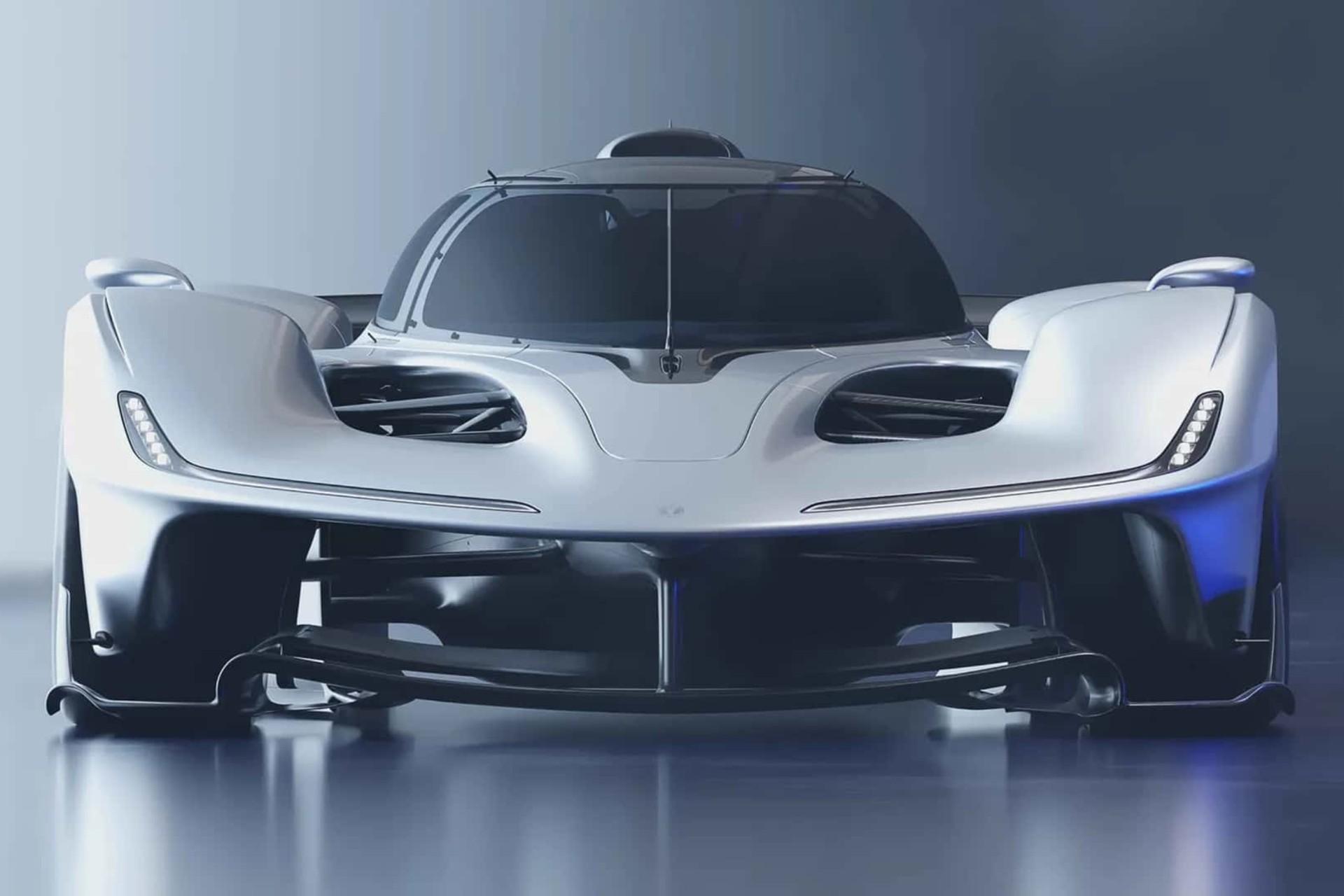 نمای جلو ابرخودرو RB-17 ردبول