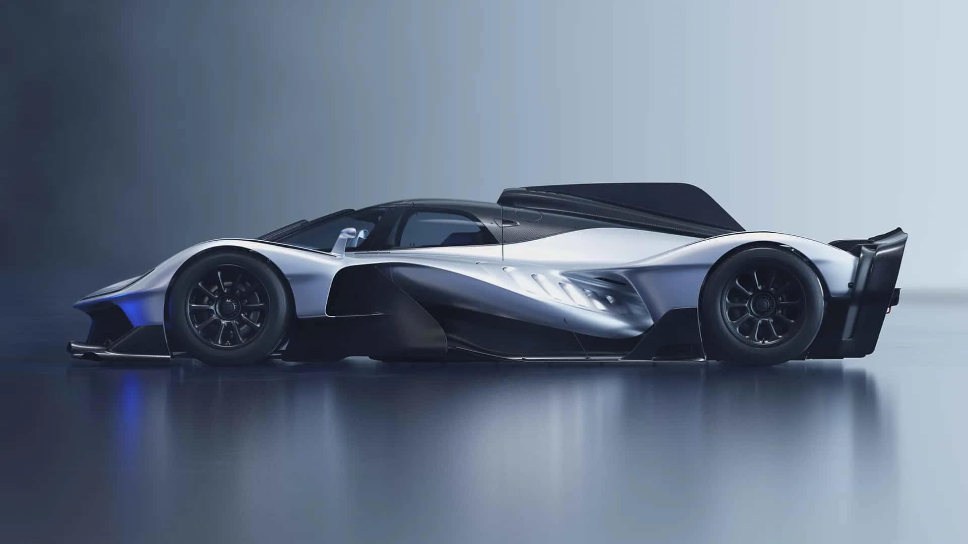 نمای جانبی ابرخودرو RB-17 ردبول