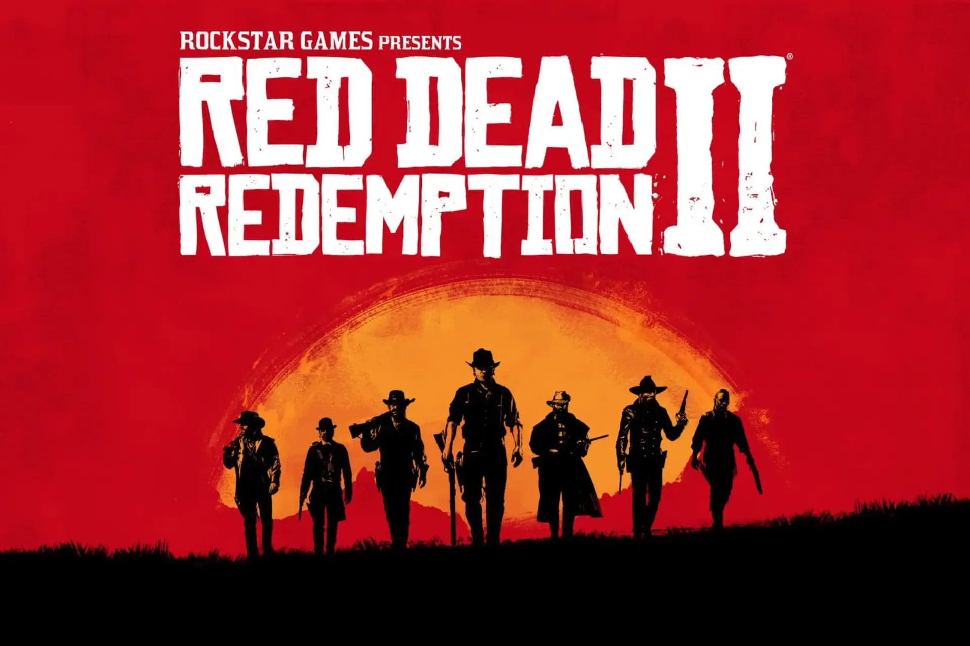 شخصیت‌های بازی Red Dead Redemption II در برابر خورشید قرمز