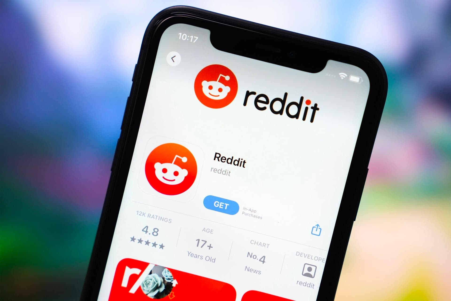 reddit app sotre page iphone 64903389a1343c149ec42f68