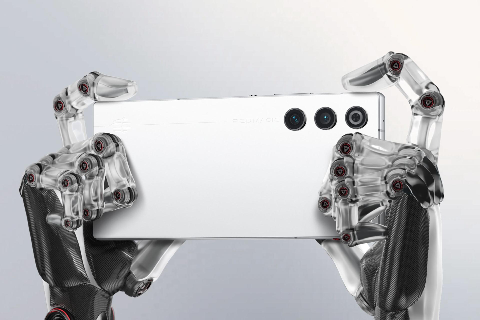 پنل پشت گوشی ردمجیک ۱۰ ایر در دست رباتیک