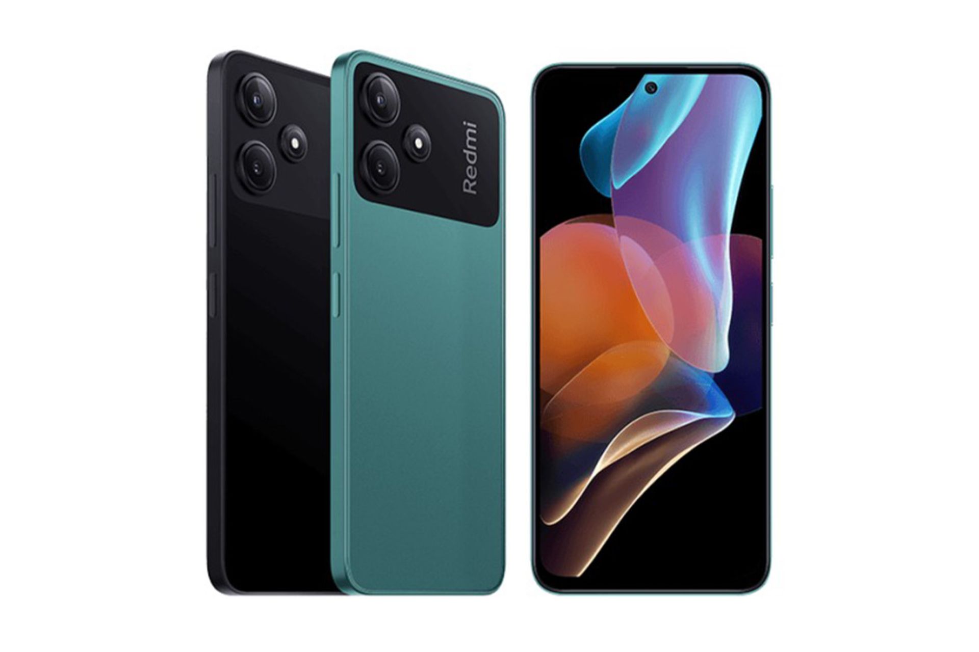 نمای پشتی و جلویی گوشی ردمی 12R