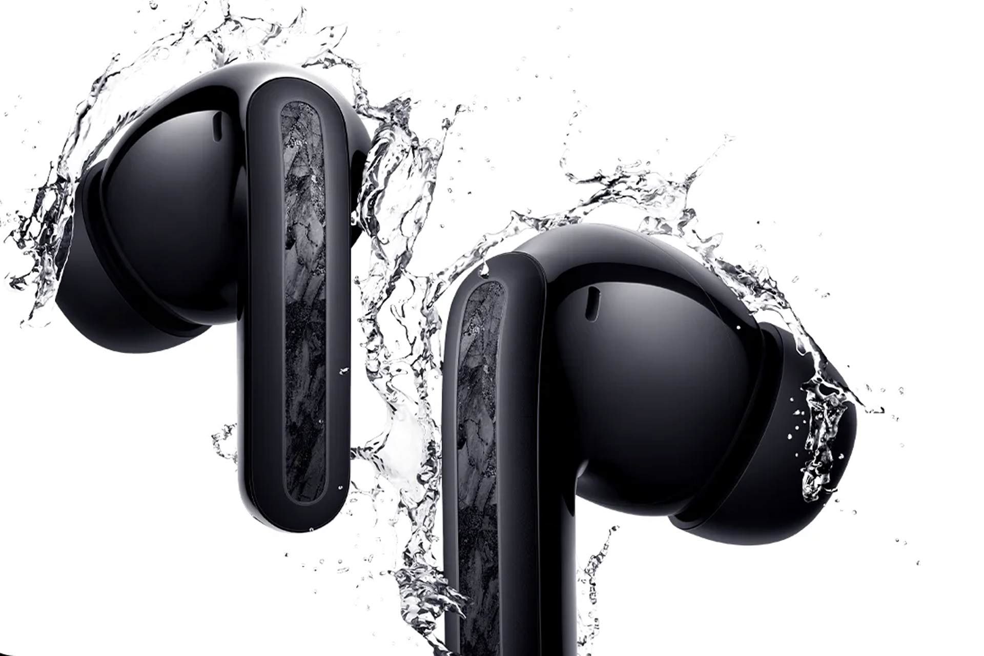 ایرباد ردمی بادز ۵ پرو مشکی مقاومت در برابر پاشیدن آب