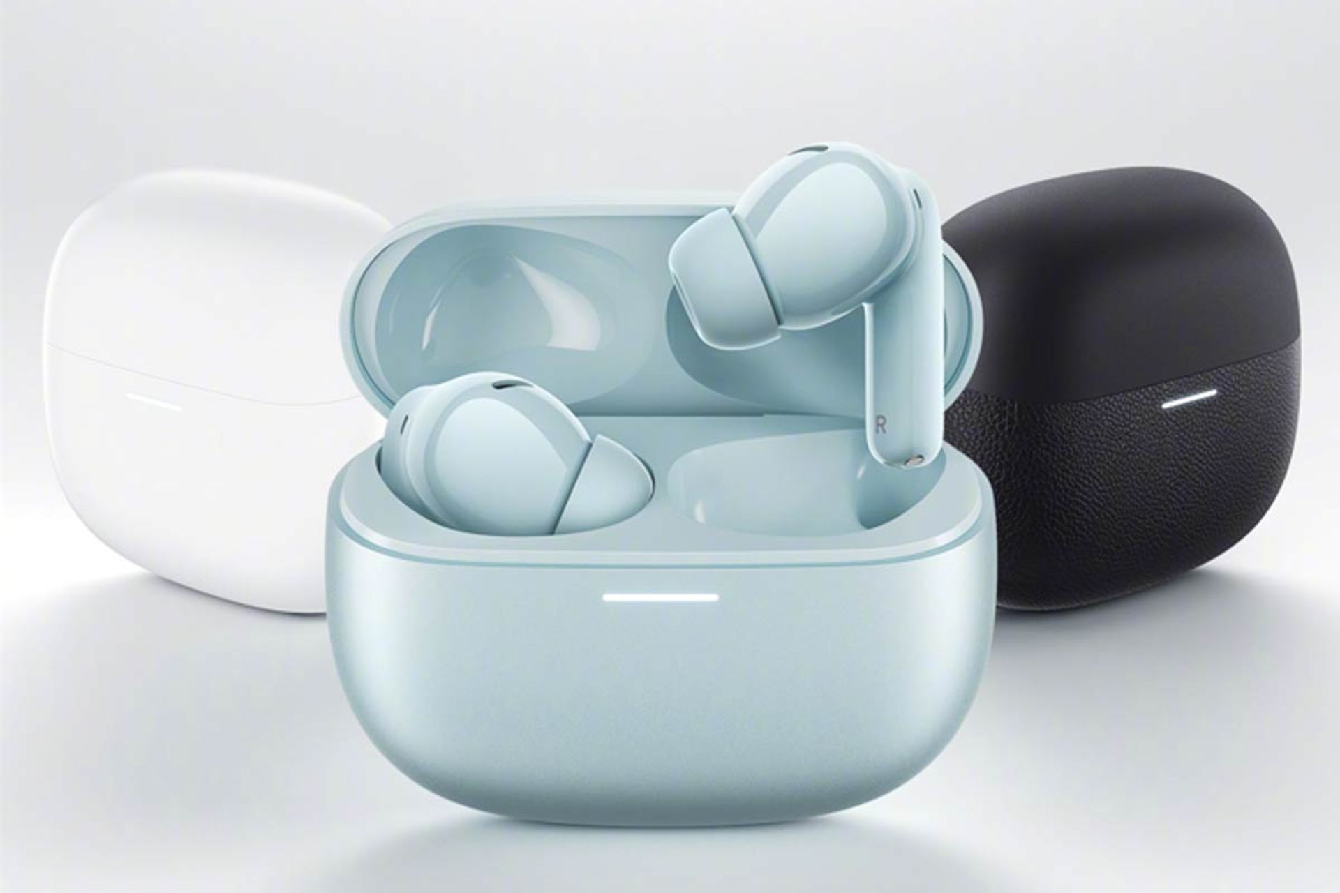 ایرباد ردمی بادز ۵ پرو در سه رنگ مشکی، آبی و سفید