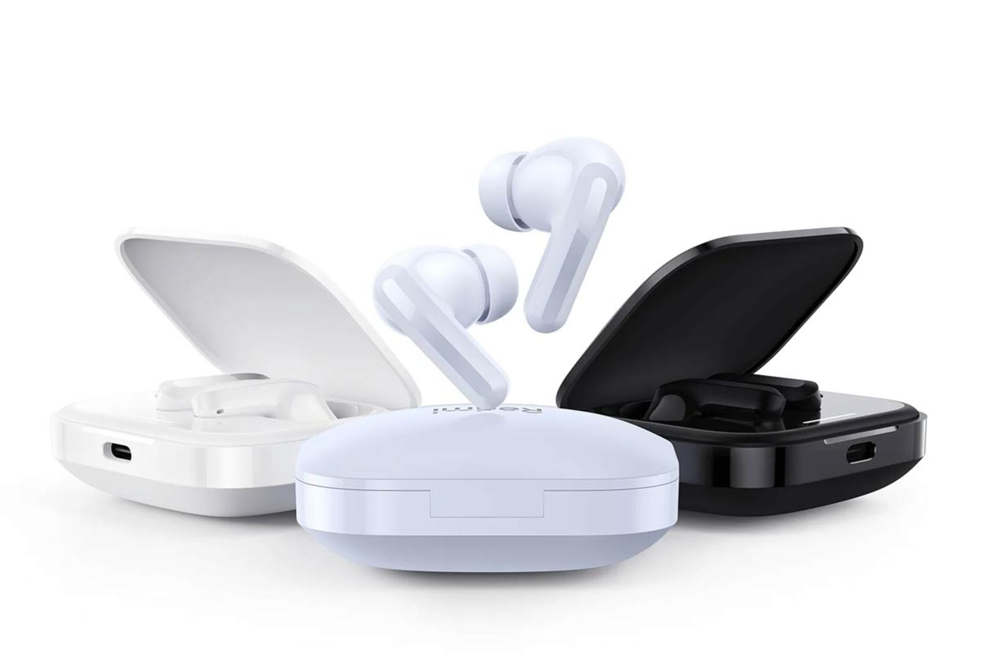 ایرباد ردمی بادز ۵ در سه رنگ مشکی، آبی و سفید