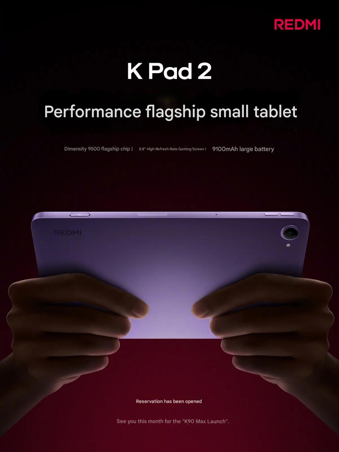 ردمی K Pad 2 - مشخصات در تصویر