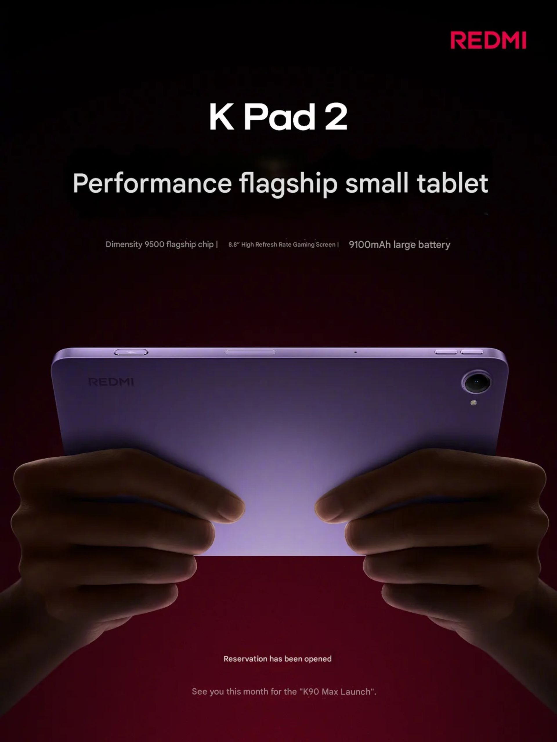ردمی K Pad 2 - مشخصات در تصویر