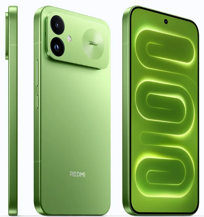گوشی سبز رنگ ردمی (Redmi) K100 شیائومی با دوربین دوگانه