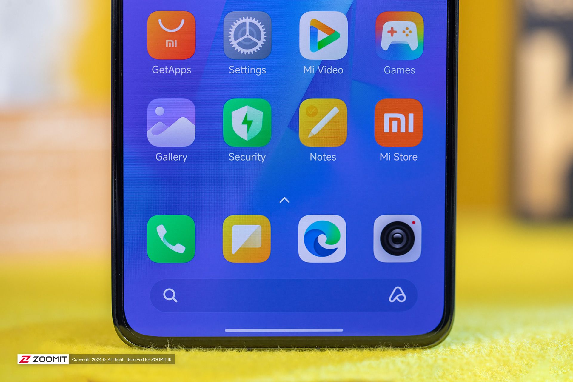 حاشیه های نمایشگر و اپلیکیشن های ردمی K70 پرو