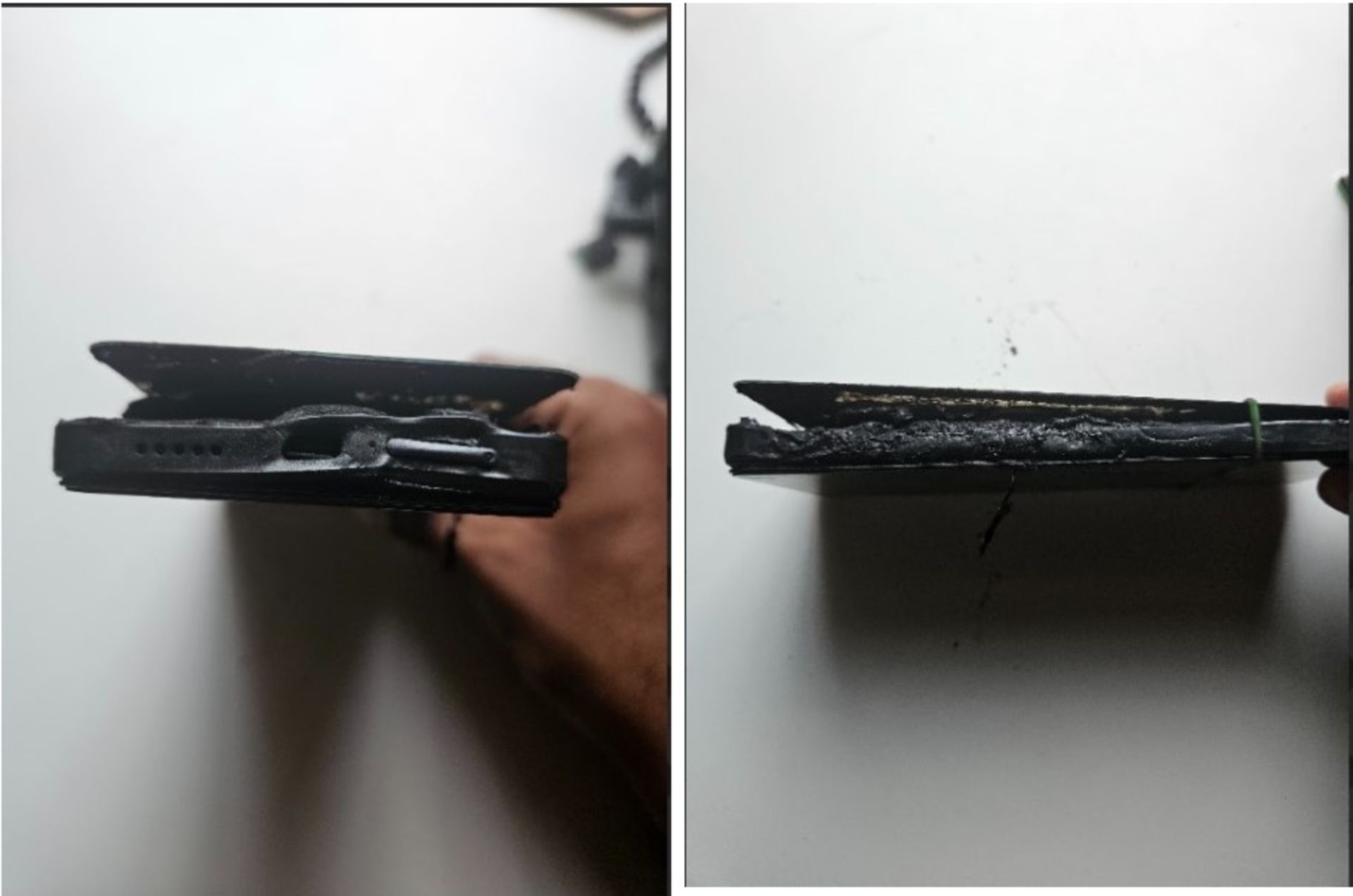 شیائومی ردمی نوت ۱۳ پرو 5G پس از انفجار