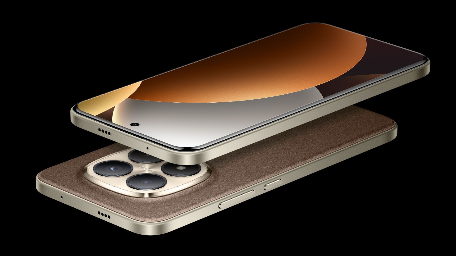 پنل پشت و جلو گوشی ردمی نوت ۱۵ پرو پلاس رنگ قهوه‌ای