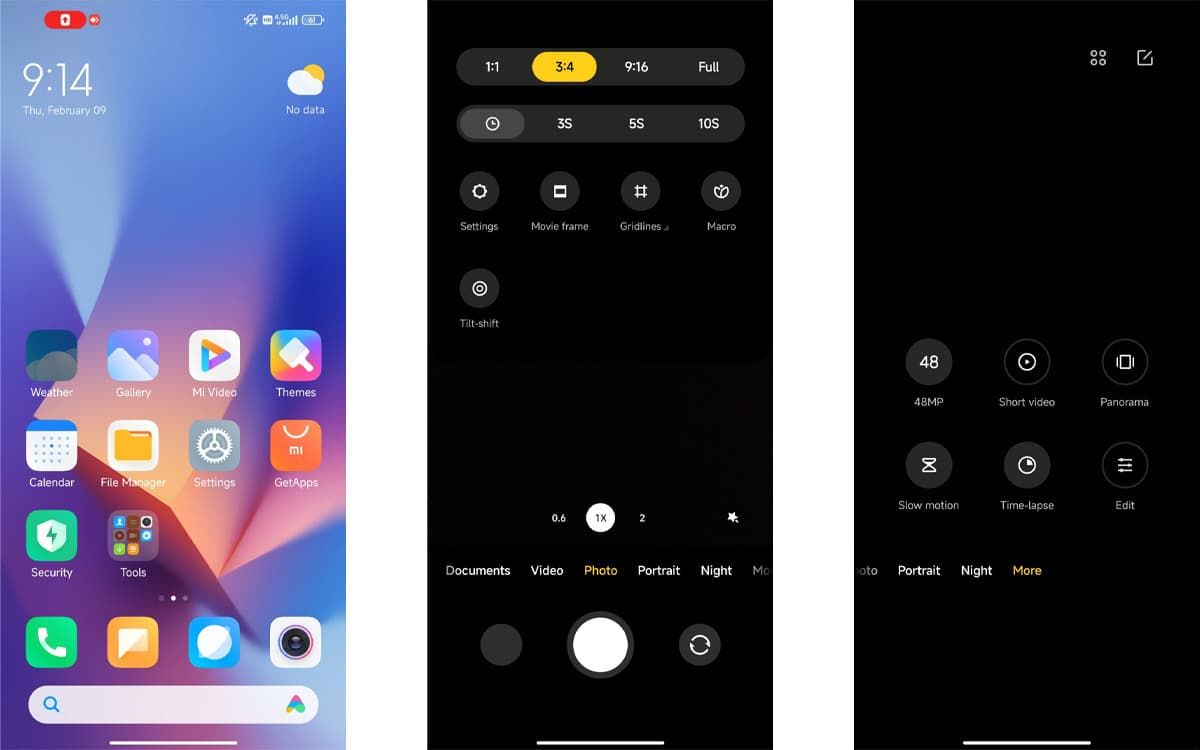 آپدیت لو رفته رسمی MIUI 14 برپایه اندروید ۱۲ ردمی نوت ۹