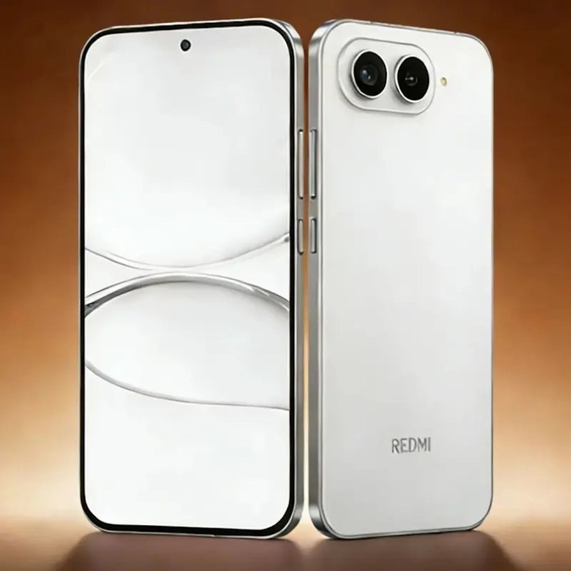 رندر منتسب به ردمی توربو ۵ مکس در رنگ سفید