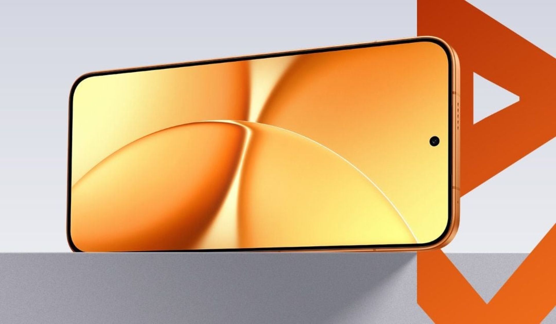 نمایشگر ردمی توربو ۵ رنگ نارنجی