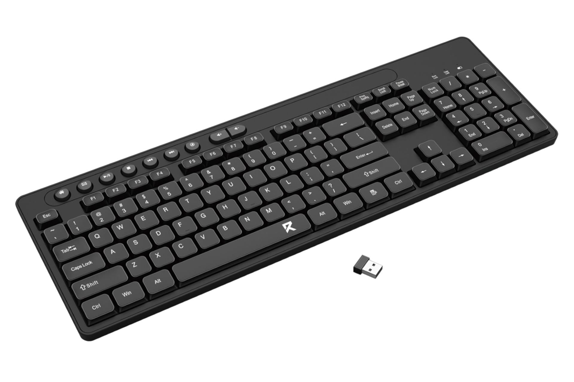 کیبورد ردراگون Redragon BK-7094 از نمای کناری