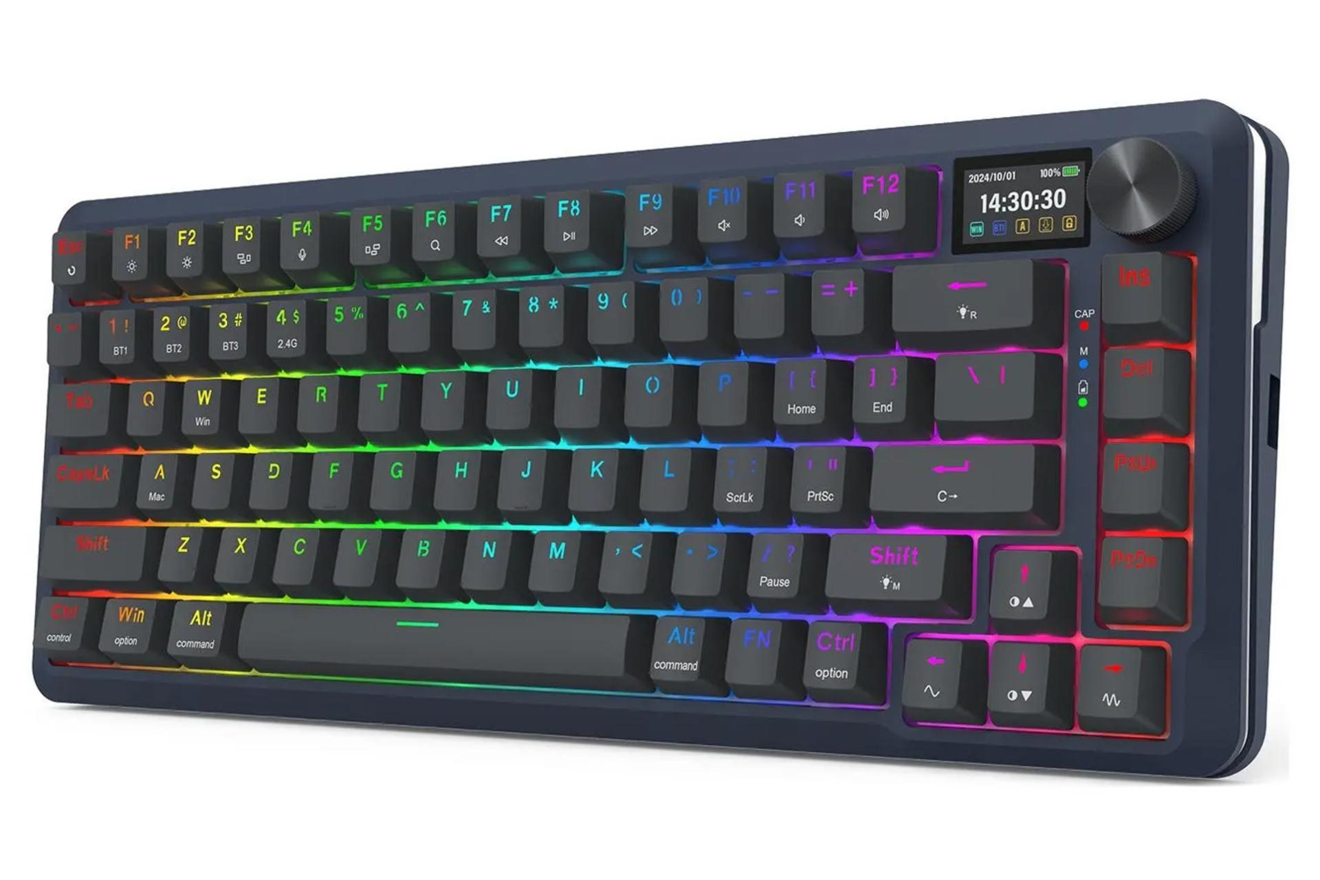 ابعاد و اندازه کیبورد ردراگون Flekact K708 Pro