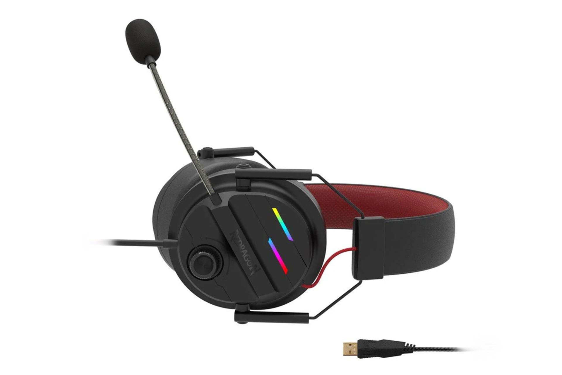 کانکتور و اتصال هدفون ردراگون H380 Chiron RGB