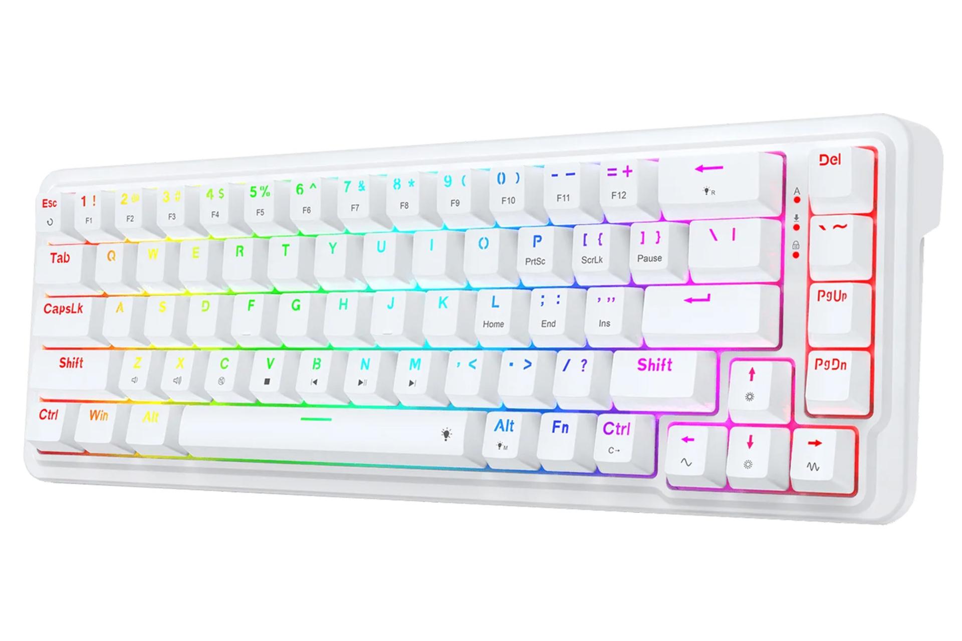 ابعاد و اندازه کیبورد ردراگون K709 RGB