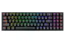 نمای بالا و دکمه های کیبورد ردراگون Pollux K628-RGB Pro