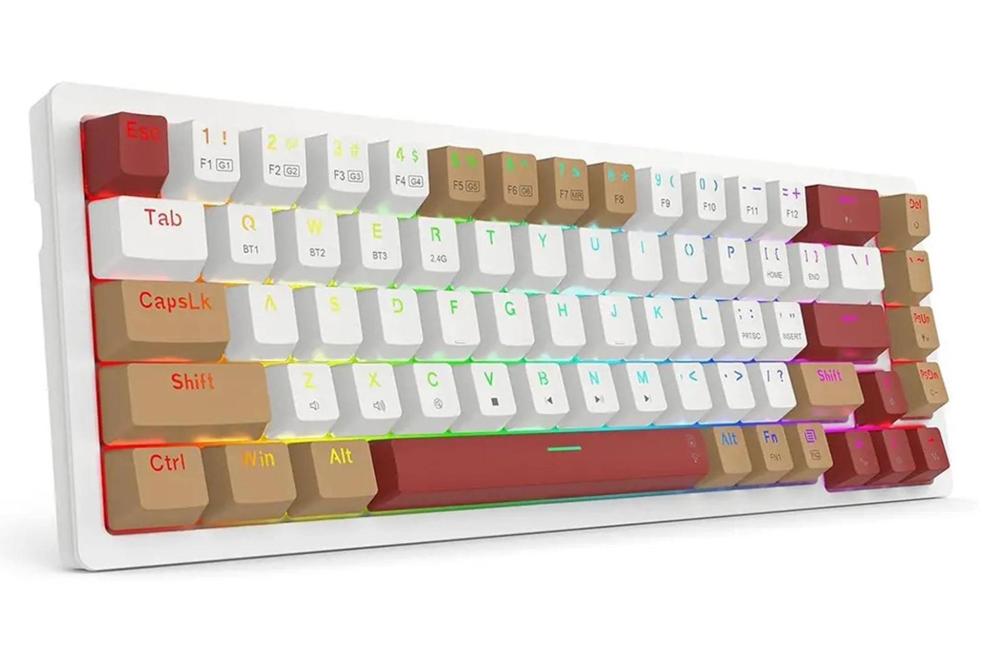 سمت چپ کیبورد ردراگون Redragon RAMMUS K677 PRO