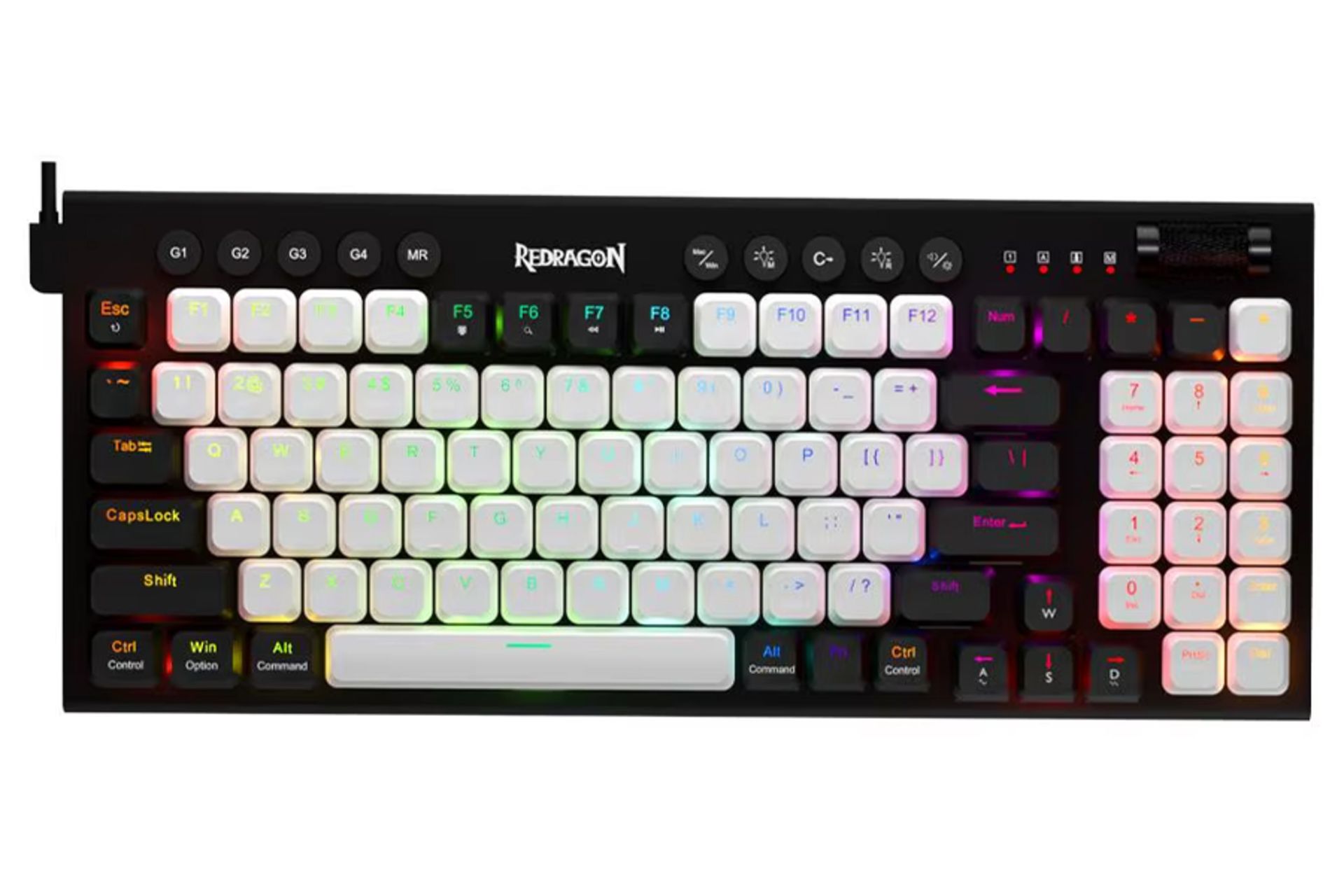 کیبورد ردراگون Sion K653 نمای بالا