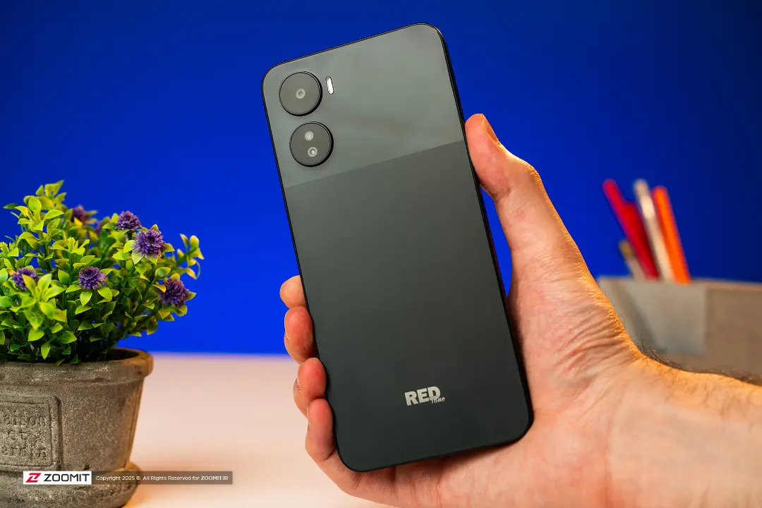 پشت گوشی‌ ردتون E10