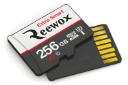 نمای کناری کارت حافظه ریووکس Reewox ExtraSmart microSDXC Class 10 UHS-I U3 256GB
