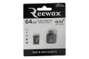 جعبه فلش مموری ریووکس Reewox Q-01+ 64GB USB 3.1