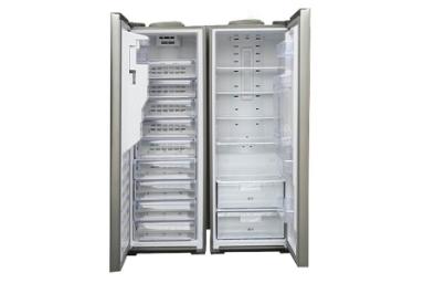 یخچال فریزر الکترو استیل ElectroSteel Electro Unique Plus ES23 درب باز نمای داخل