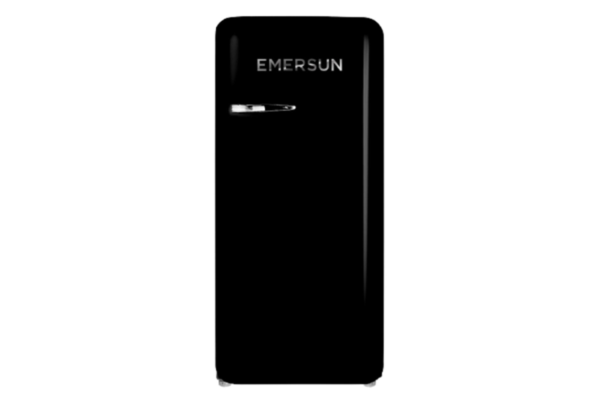 یخچال فریزر امرسان Emersun HRI1060T-CLAB نمای جلو رنگ مشکی