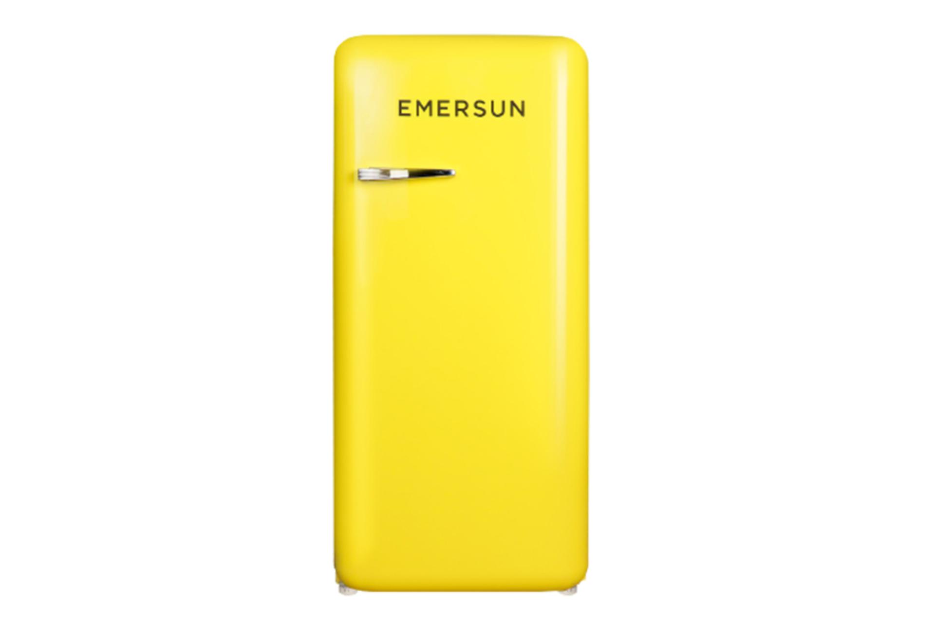 یخچال فریزر امرسان Emersun HRI1060T-CLAB نمای جلو رنگ زرد
