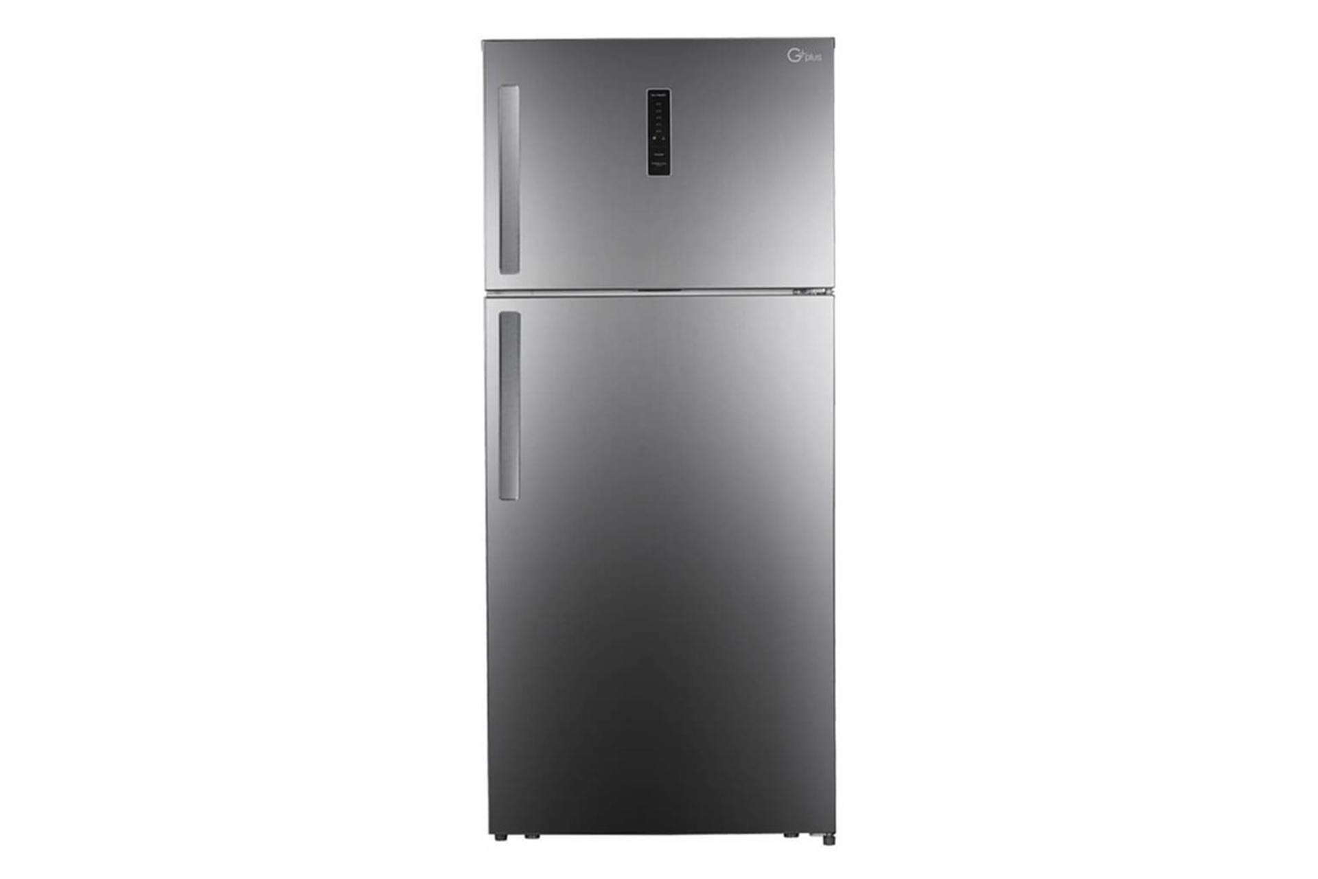 یخچال فریزر جی پلاس Gplus GRF-M5413 نمای جلو رنگ خاکستری