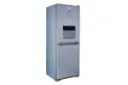 یخچال فریزر لئوکو Leoco LRF72H5 نمای چپ رنگ نقره ای