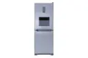 یخچال فریزر لئوکو Leoco LRF72H5 نمای جلو رنگ نقره ای