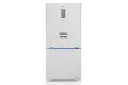 یخچال فریزر لئوکو Leoco LRF85B5 نمای جلو رنگ سفید
