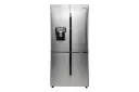 یخچال فریزر لئوکو Leoco Quadro LRF88 نمای جلو رنگ نقره ای