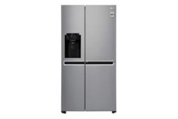 یخچال فریزر ال جی LG GC-J247 نمای جلو رنگ نقره ای