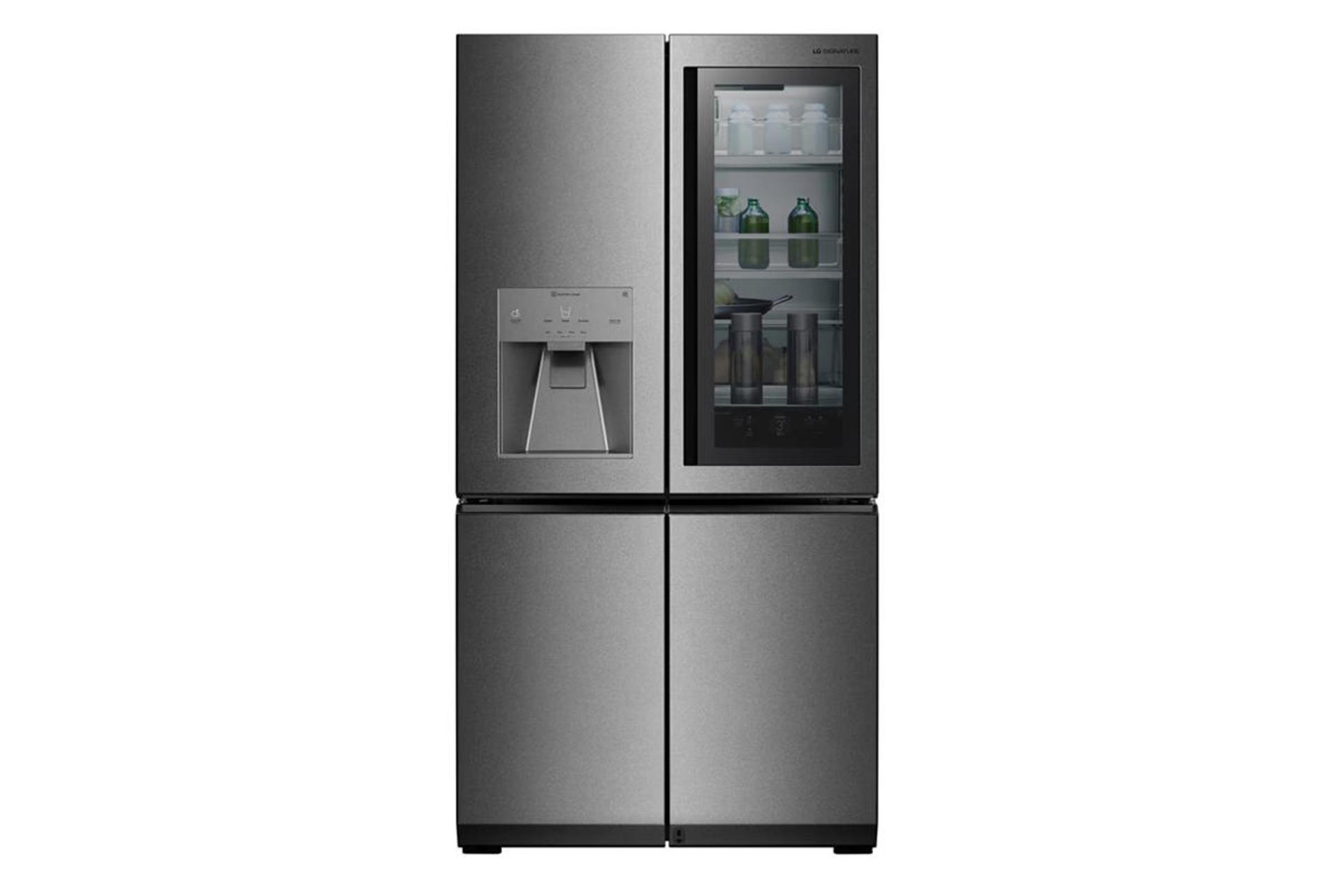 مرجع متخصصين ايران يخچال فريزر ال جي LG GR-X33 نماي جلو
