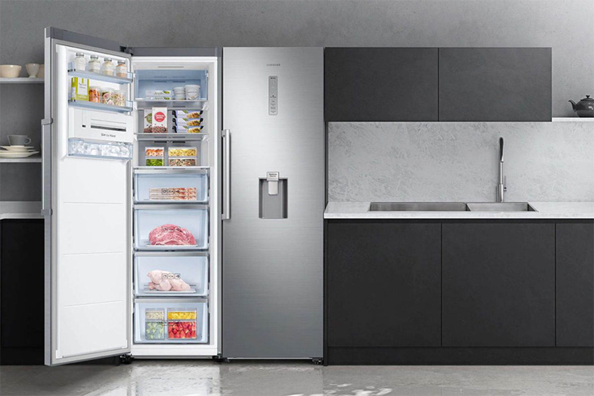 قیمت یخچال فریزر سامسونگ RZ32M7120WW RR39M7310WW در بخش محصولات زومیت