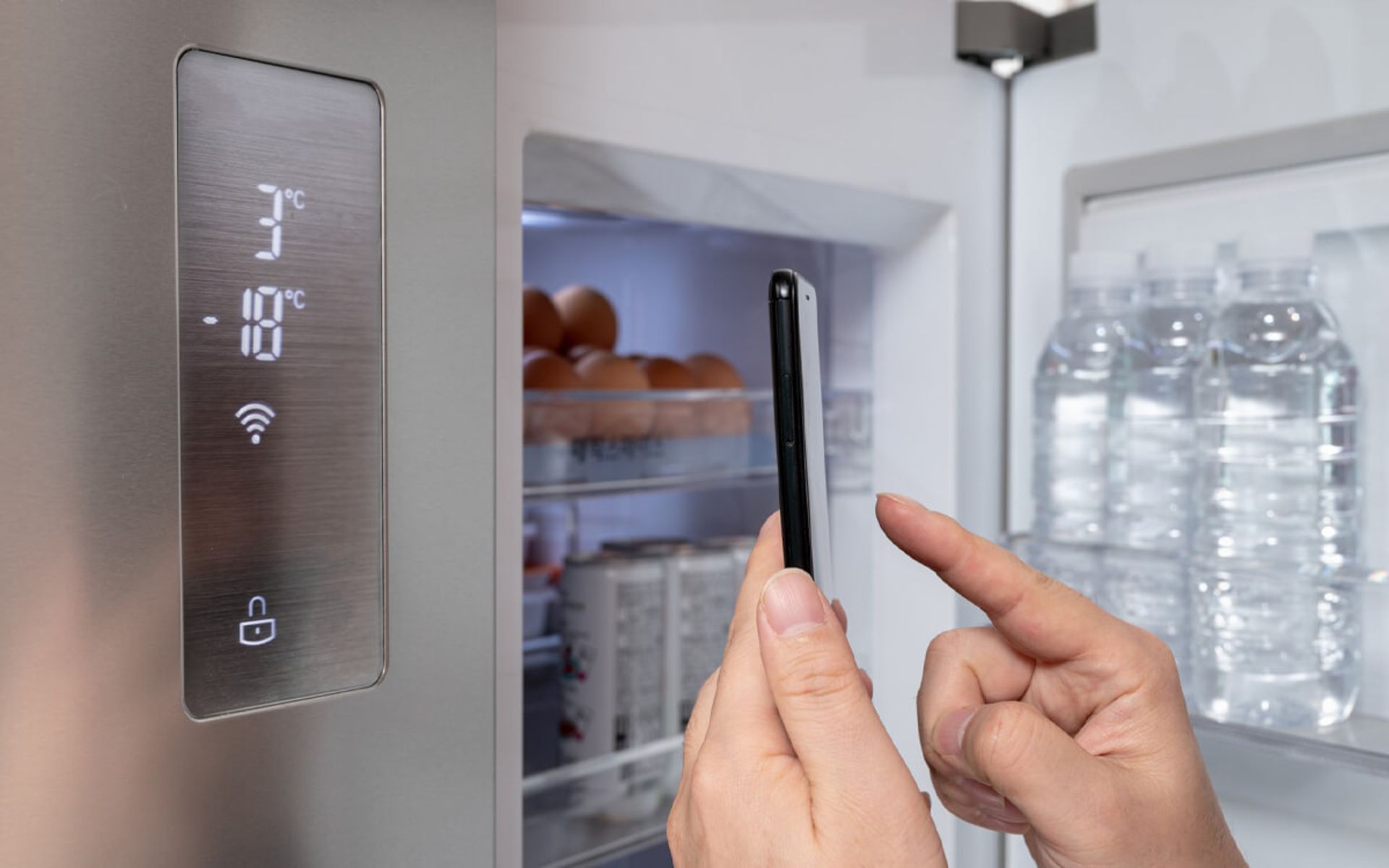 کنترل دما برای خنک کردن یخچال