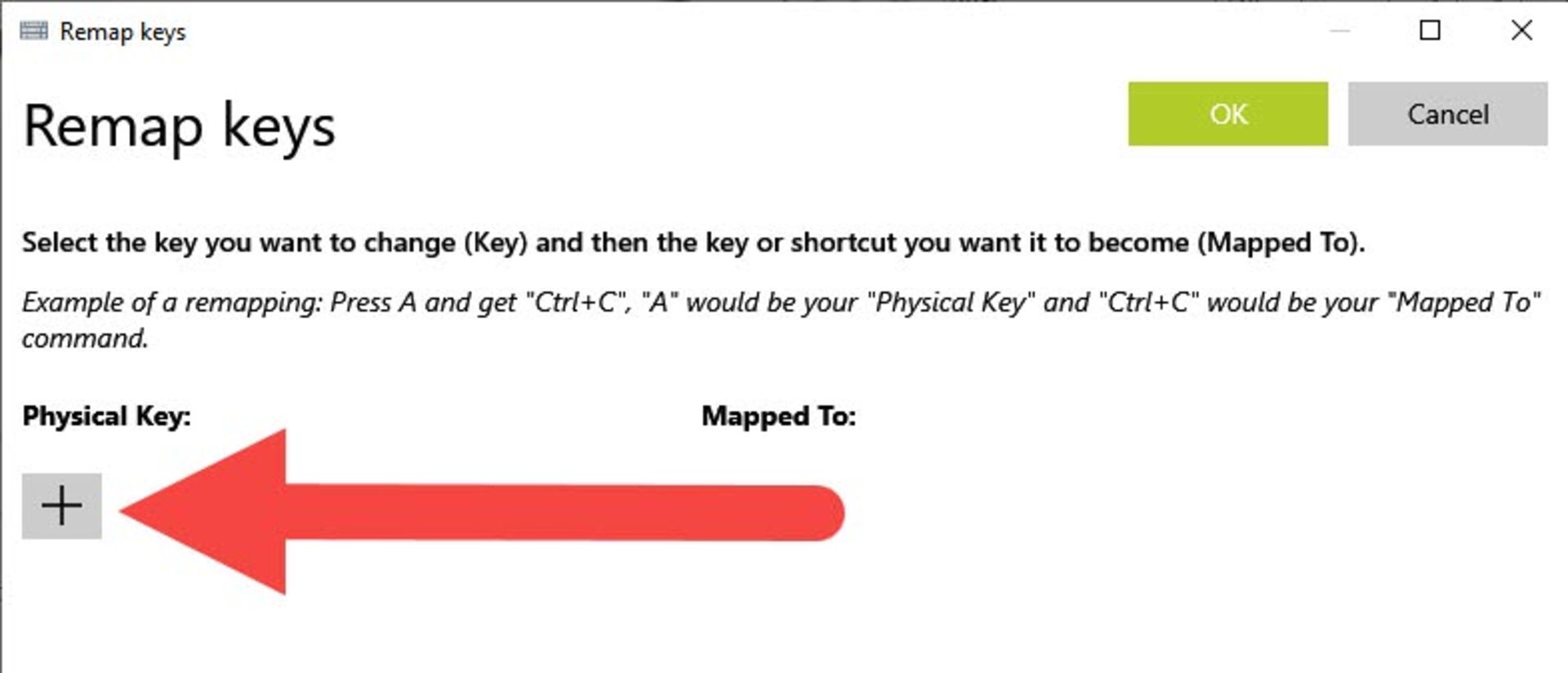 تغییر عملکرد کلید کیبورد با PowerToys