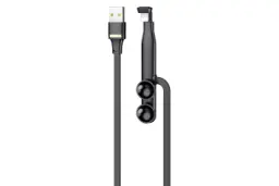 کانکتور و اتصال کابل شارژ USB ریمکس Type-A به Lightning مدل RC-013i با طول 1.2 متر