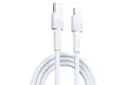 کابل شارژ USB ریمکس Type-C به Lightning مدل RC-C056 با طول 1 متر رنگ سفید