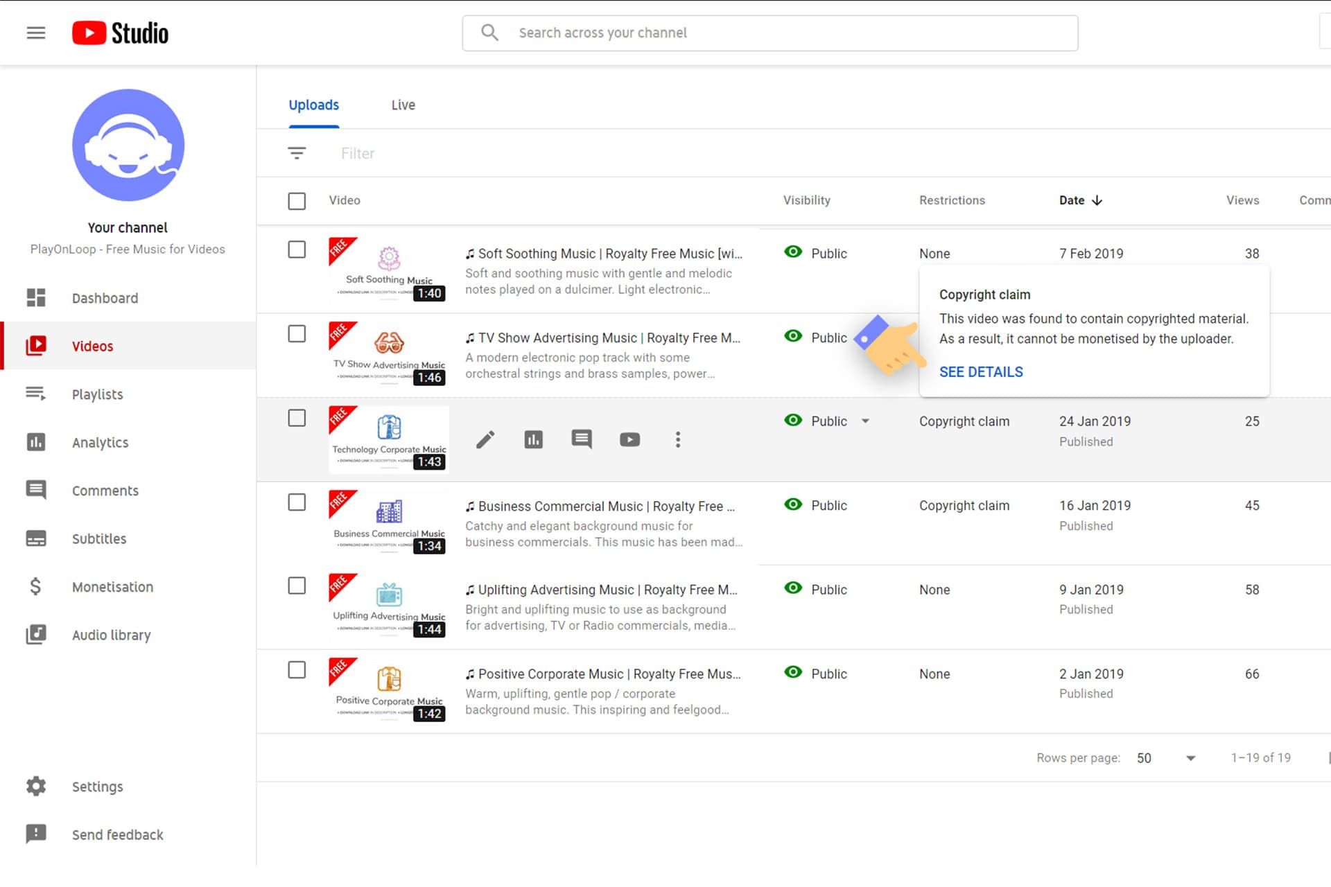 رفع خطای Copyright Claim یوتیوب