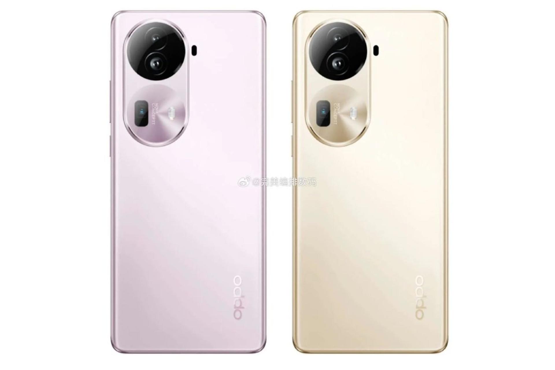 رندر گوشی اوپو Reno 11